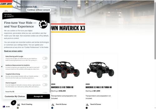 https://can-am.brp.com/off-road/au/en/customise-your-own/side-by-side-vehicles/maverick-x3.html