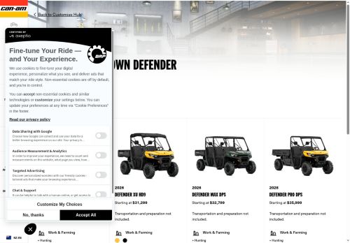 https://can-am.brp.com/off-road/nz/en/customise-your-own/side-by-side-vehicles/defender.html