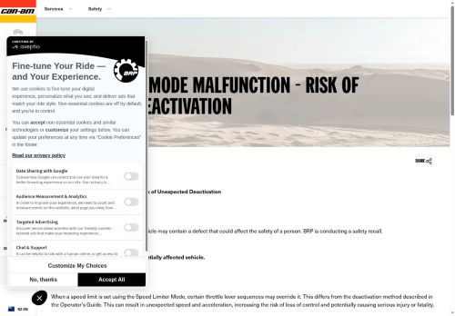 https://can-am.brp.com/off-road/nz/en/owners/safety/safety-recalls/speed-limiter-mode-malfunction.html