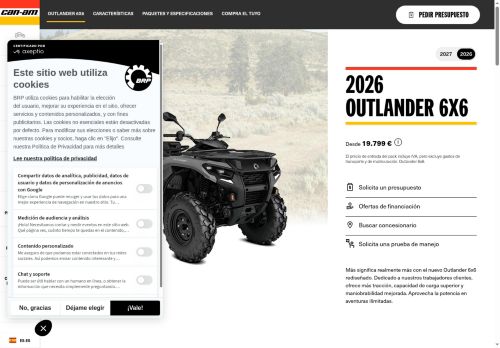 https://can-am.brp.com/off-road/es/es/modelos/modelos-anteriores/2026/outlander-6x6.html