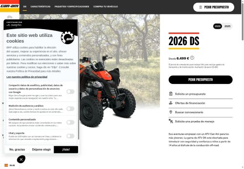 https://can-am.brp.com/off-road/es/es/modelos/modelos-anteriores/2026/ds.html