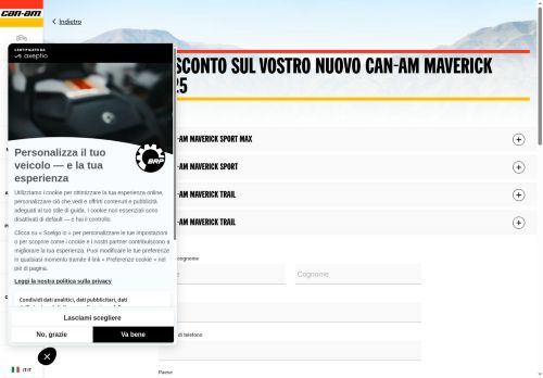https://can-am.brp.com/off-road/it/it/promozioni/ssv-sconto.html