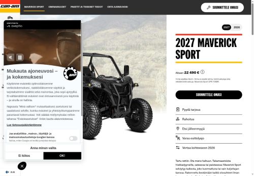 https://can-am.brp.com/off-road/fi/fi/mallit/ssv/vapaa-aika/maverick-sport.html