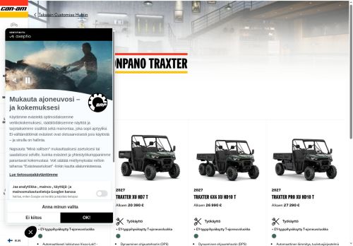 https://can-am.brp.com/off-road/fi/fi/ajoneuvon-kokoonpano/sxs/traxter.html