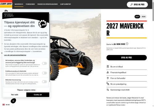 https://can-am.brp.com/off-road/no/no/modeller/ssv/sport/maverick-r.html