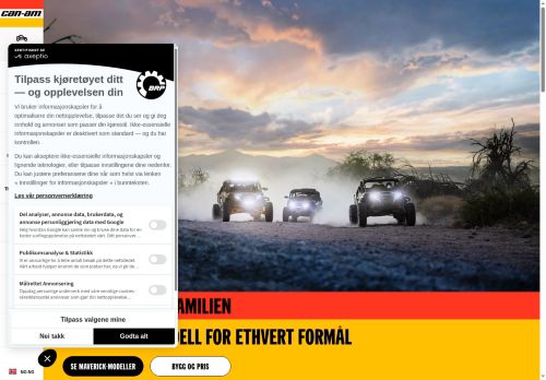 https://can-am.brp.com/off-road/no/no/modeller/ssv/maverick-serien.html