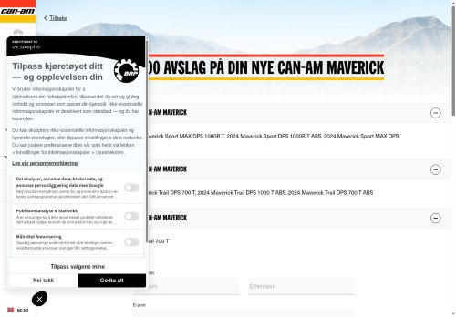 https://can-am.brp.com/off-road/no/no/kampanjer/maverick-2024-avslag.html