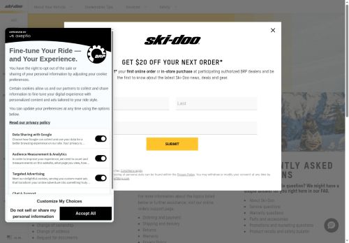 https://ski-doo.brp.com/us/en/owners/services/customer-service.html