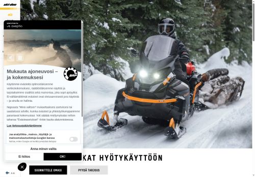 https://ski-doo.brp.com/fi/fi/mallit/moottorikelkat/hyotykaytto.html