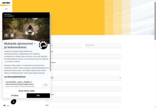 https://ski-doo.brp.com/fi/fi/osto-oppaat/varaa-koeajo.html