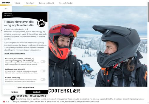 https://ski-doo.brp.com/no/no/tilbehor-utstyr/utstyr.html