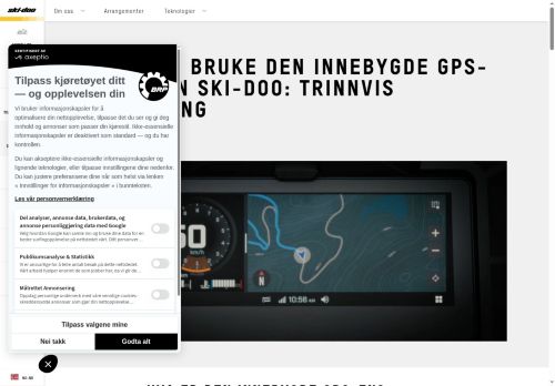https://ski-doo.brp.com/no/no/oppdag/teknologier/tilkoblede-teknologier/kjoretoydisplayer/bruker-innebygd-gps.html