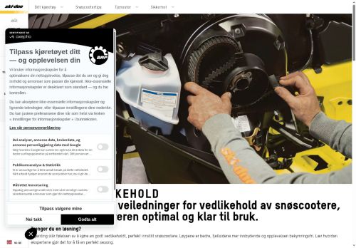 https://ski-doo.brp.com/no/no/eiere/ditt-kjoretoy/vedlikehold.html