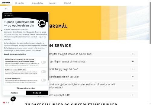 https://ski-doo.brp.com/no/no/eiere/tjenester/ofte-stilte-sporsmal.html