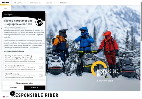 https://ski-doo.brp.com/no/no/eiere/sikkerhet/ansvarlig-forer.html