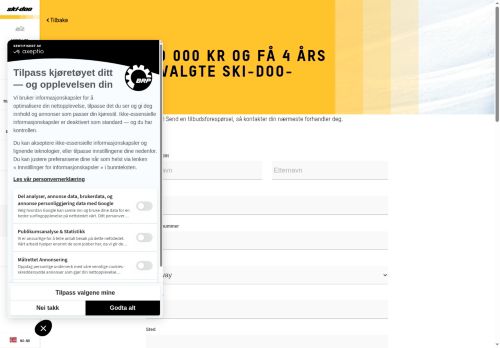 https://ski-doo.brp.com/no/no/kjops-hjelp/kampanjer/forsesongstilbud.html