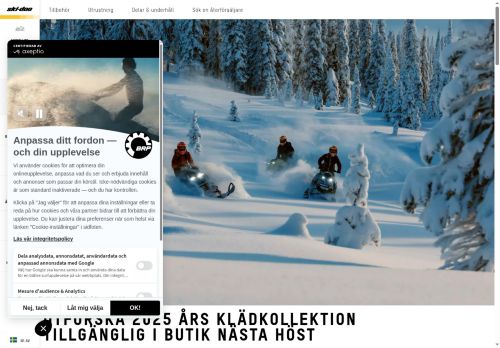 https://ski-doo.brp.com/se/sv/tillbehor-utrustning/nyheter.html