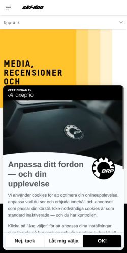 https://ski-doo.brp.com/se/sv/upptack/om-oss/medie-recensioner-utmarkelser.html