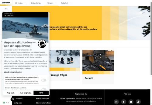 https://ski-doo.brp.com/se/sv/agare/tjanster.html