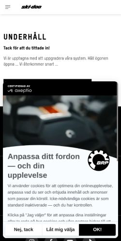 https://ski-doo.brp.com/se/sv/fel/underhall.html