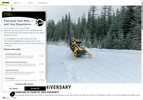 https://ski-doo.brp.com/gb/en/discover/about-us/media-reviews-awards/x-rs-anniversary.html