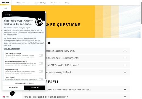 https://ski-doo.brp.com/gb/en/owners/services/faq.html